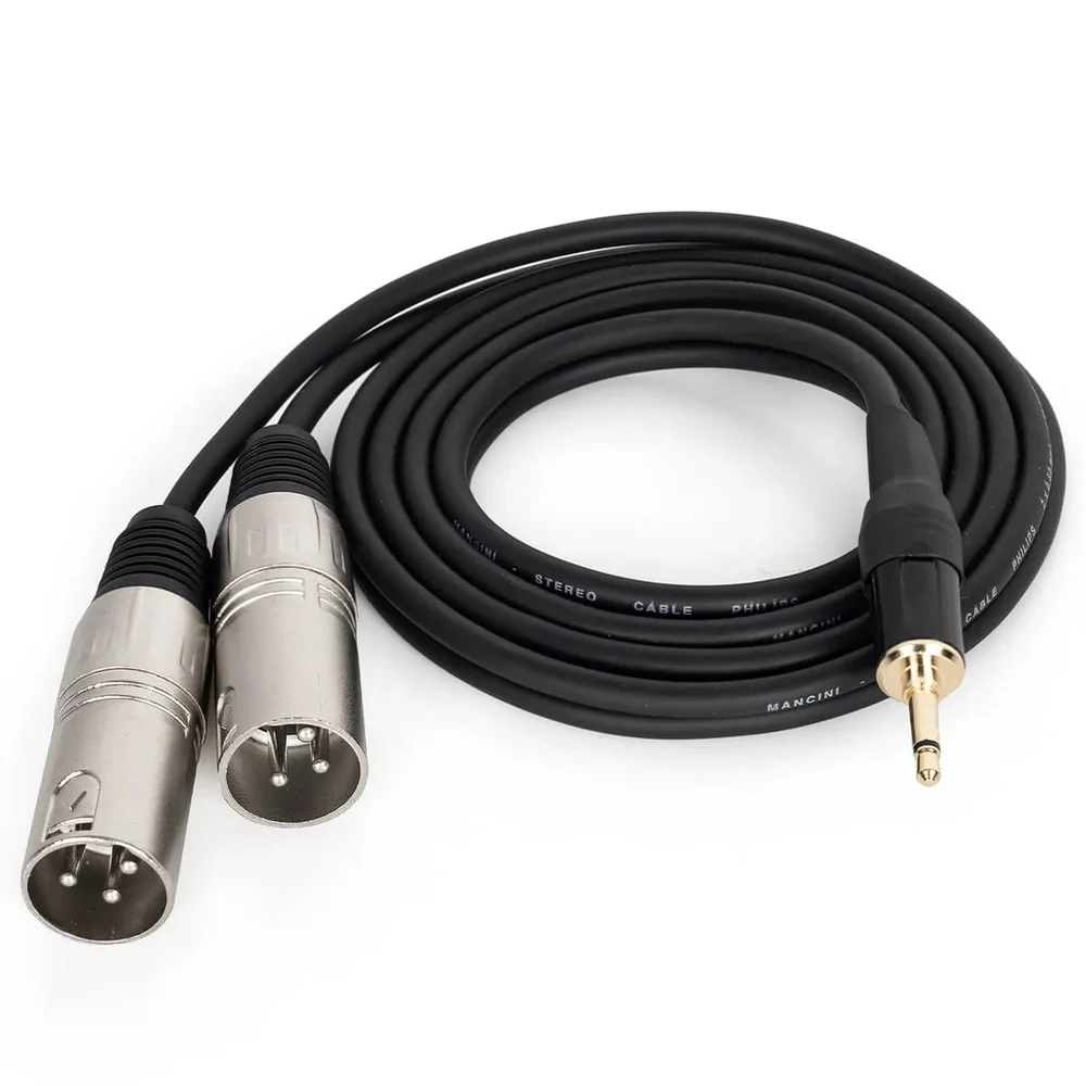 Imagem 2 de 4 do produto Cabo P2 Mono Para 2 Xlr Macho 1 Metro