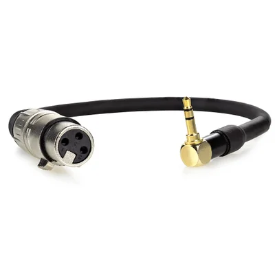 Cabo Adaptador P2 Estereo 90 Graus Para Xlr Femea - 2 Metros