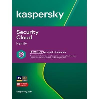 Kaspersky Security Cloud - Family 20 Dispositivos 1 Ano
