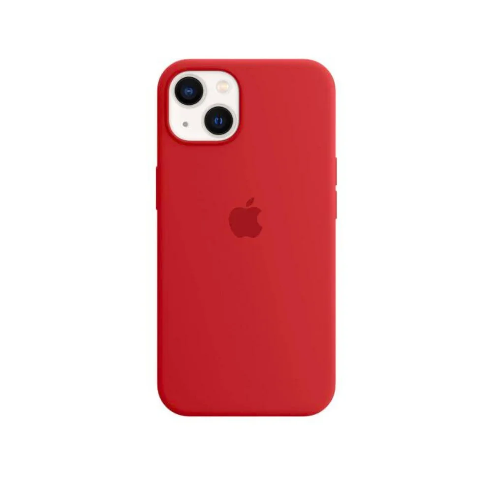 Imagem 4 de 5 do produto Capa Capinha Case Silicone Cover Premium Aveludada Com Logo Compatível Iphone 14 Azul Bic