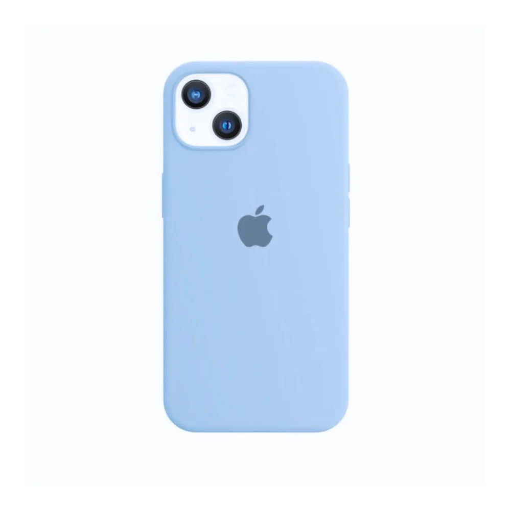 Imagem 4 de 5 do produto Capa Capinha Case Silicone Cover Premium Aveludada Com Logo Compatível Iphone 13 Rosa