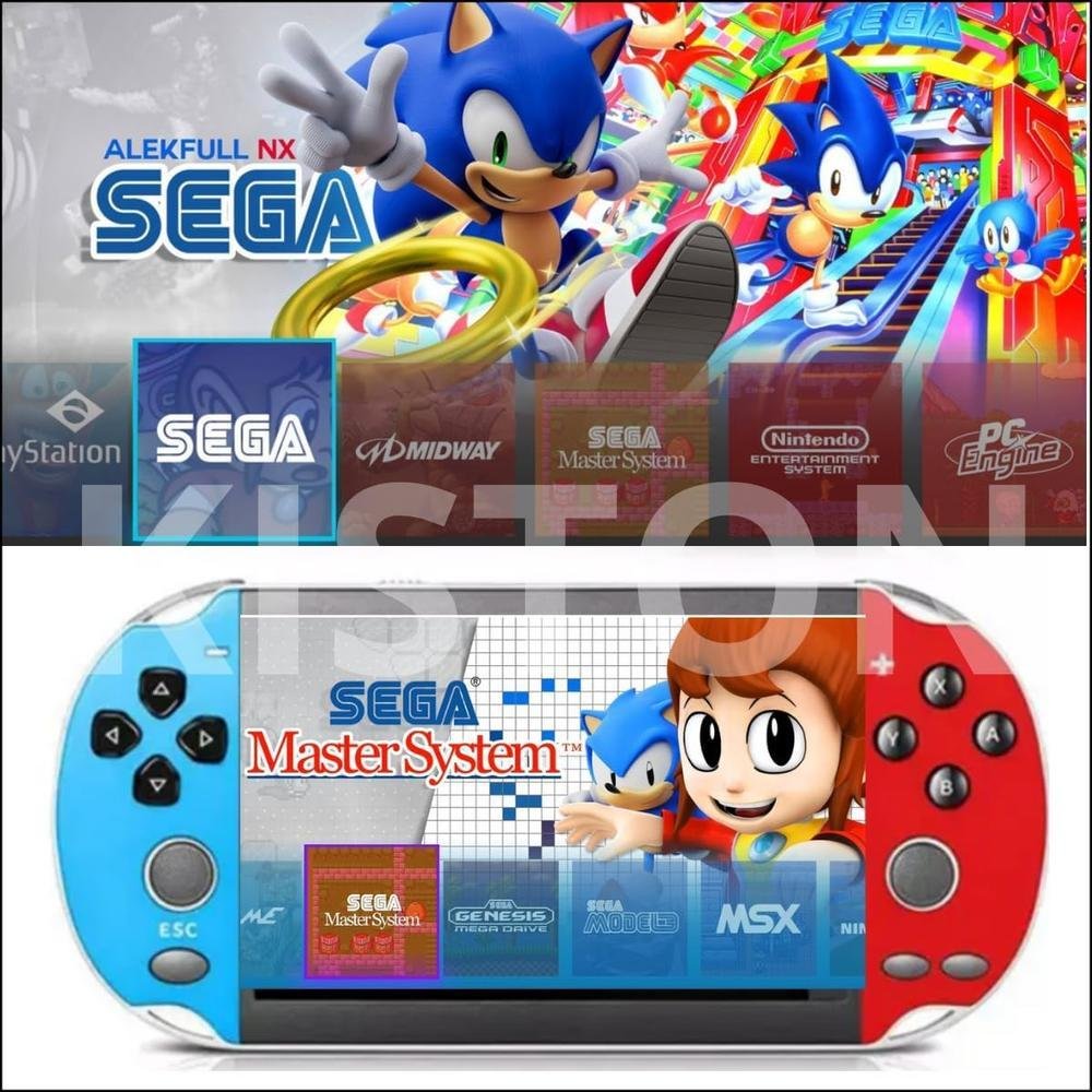 VIDEO GAME PORTÁTIL TOMATE MAY032 TELA HD 43 PS1