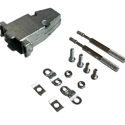 Capa Db9 / Hd15 Metal Kit Longo Porca E Parafuso - 4 Pçs