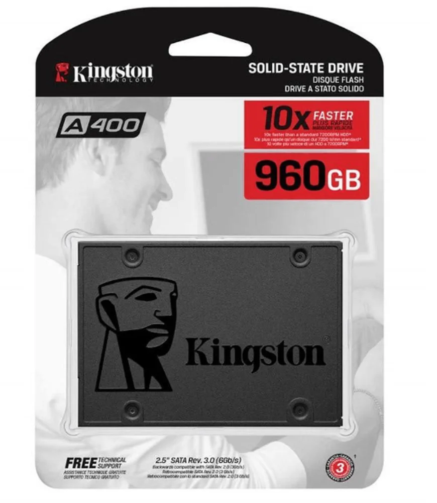 HD SSD Interno 960GB Sata 3 Cor Preto HD SSD Interno 960GB Sata 3 Cor Preto