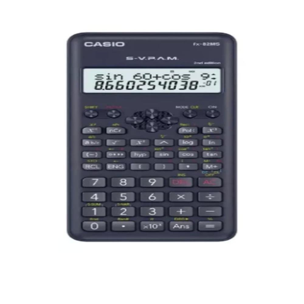 Imagem 1 de 1 do produto Calculadora Cientifica Com 240 Funções Cor Preta Casio Cor Preto