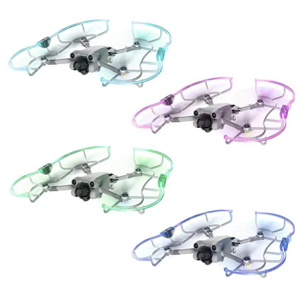 Protetor De Hélices Com Iluminação LED Para Drone Dji Mini 3 / Mini 3 Pro - Startrc