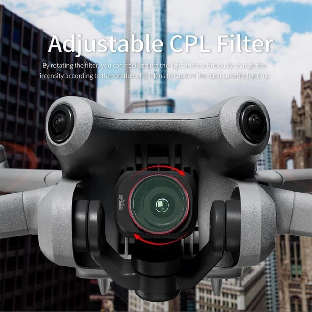 Filtro Polarizador Cpl Para Drone Dji Mini 4 Pro - Startrc