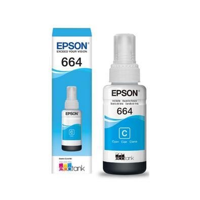 Tinta Para T664 L355 L365 L375 L396 Ciano 1