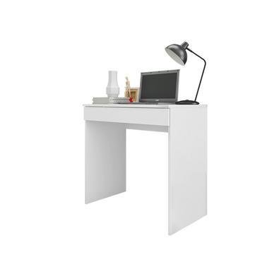 Mesa Para Computador/ Notebook C/ Gaveta Alexa Branco - Ajl Móveis