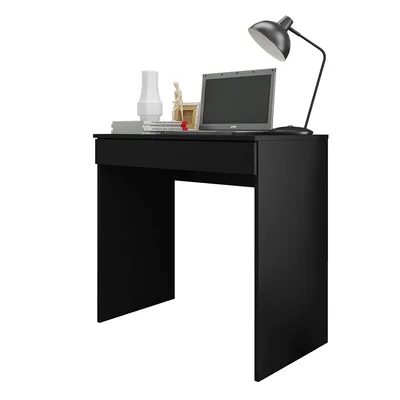 Mesa Para Computador/ Notebook C/ Gaveta Alexa Preto - Ajl Móveis