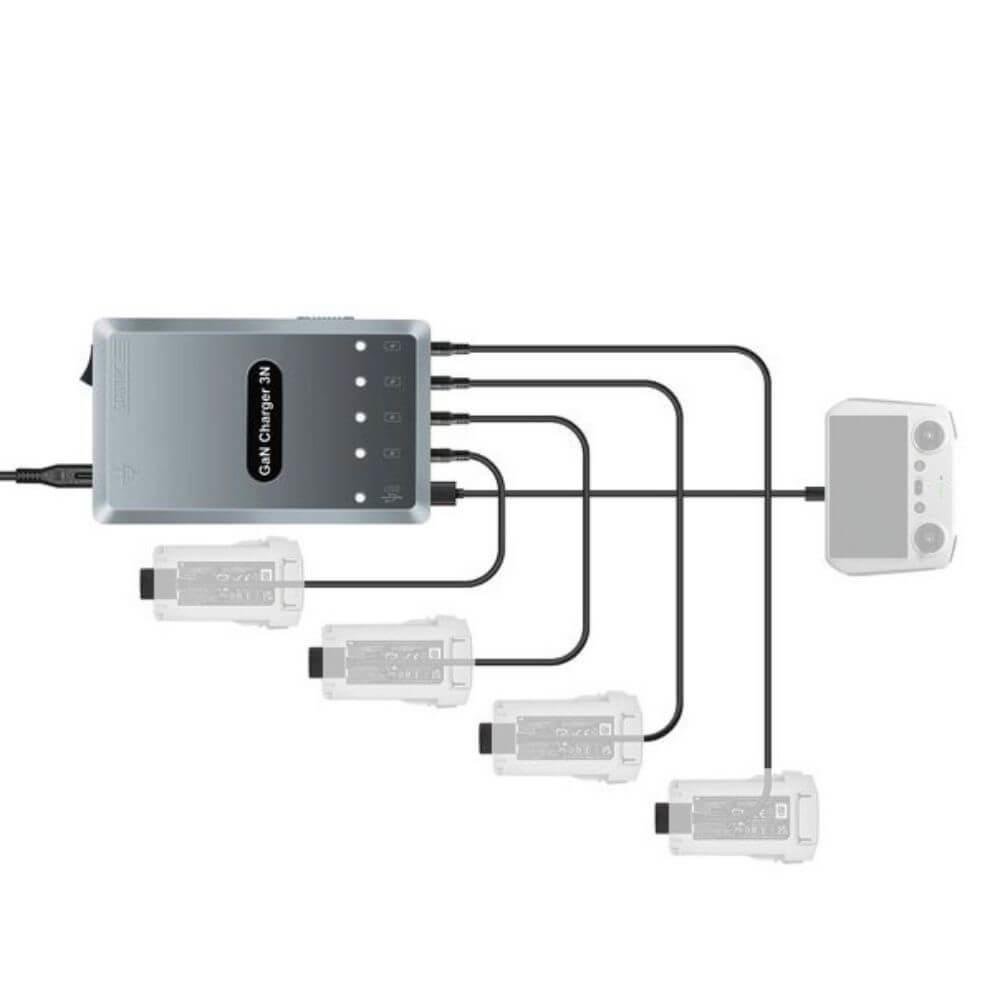 Hub De Carregamento Para Baterias Do Drone Dji Mini 3 Pro - Startrc