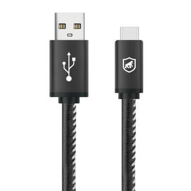 Cabo Tipo C / Usb-a - Turbo Militar - 1,5m  No Atacado - Caixa Fechada 10 Unidades - Gshield
