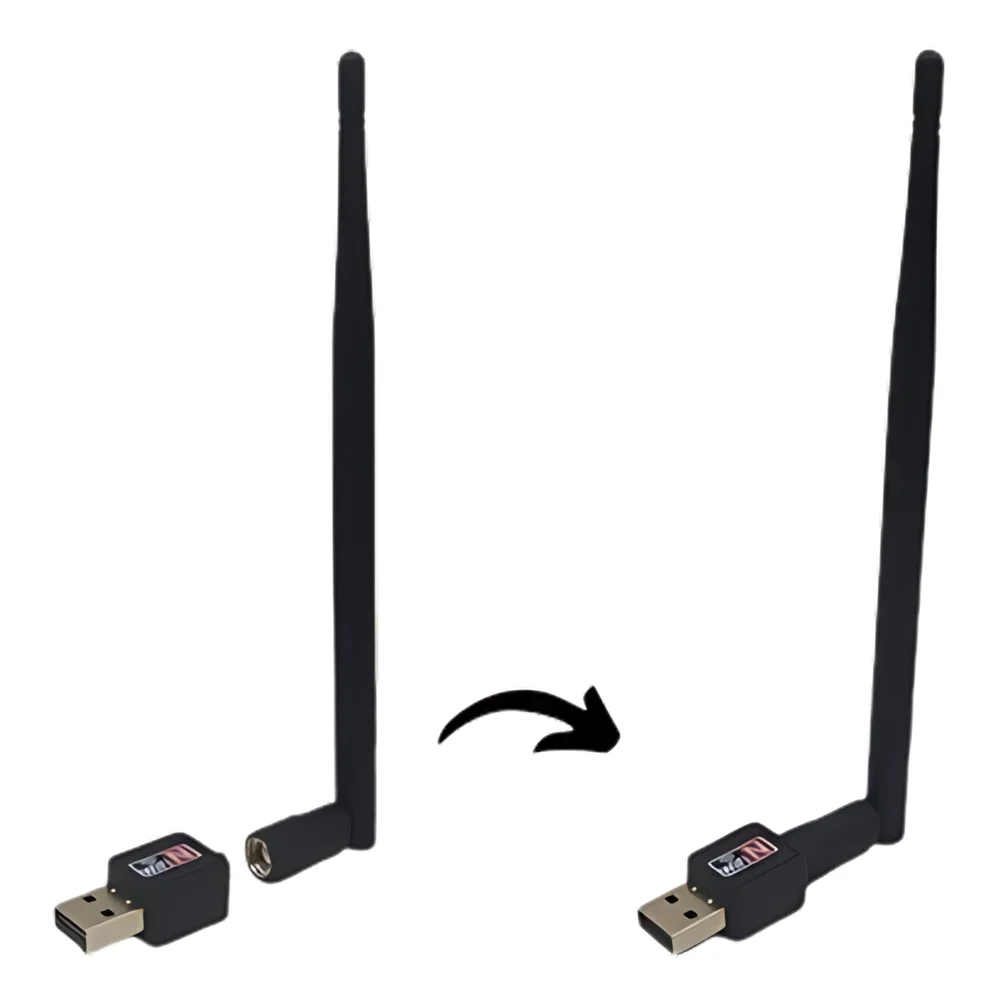 Imagem 2 de 5 do produto Adaptador Wifi Receptor Wireless Usb Kapbom Ka-t8188