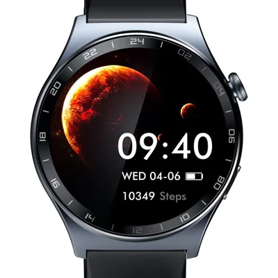 Smartwatch Infinix Xwatch 3 We Ip68 Até 10 Dias De Bateria Tela AmoLED Always On 466 Pixels 1,43” - Preto