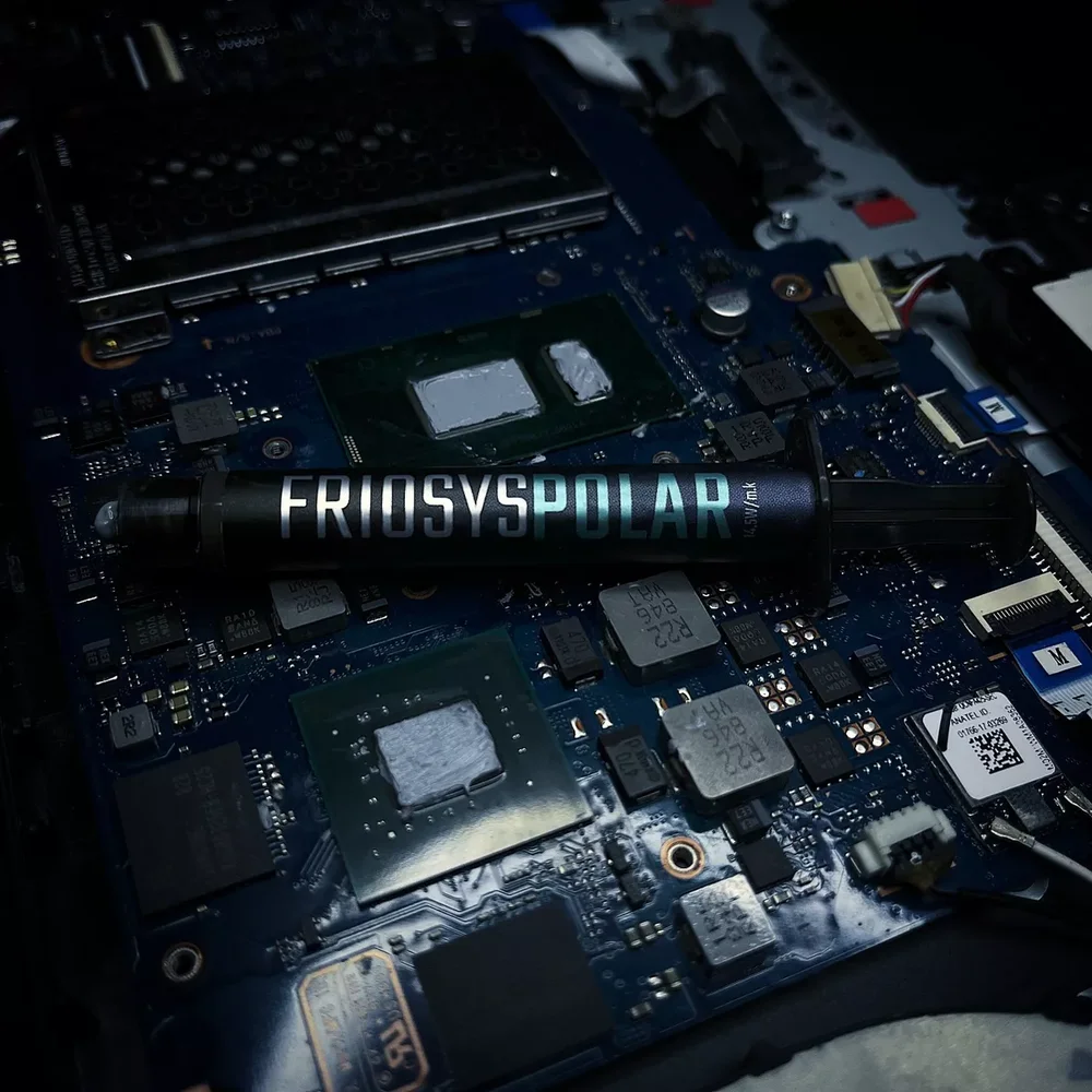 Imagem 5 de 5 do produto Pasta Térmica Friosys Polar 2g 14.5 W/mk Overclock.