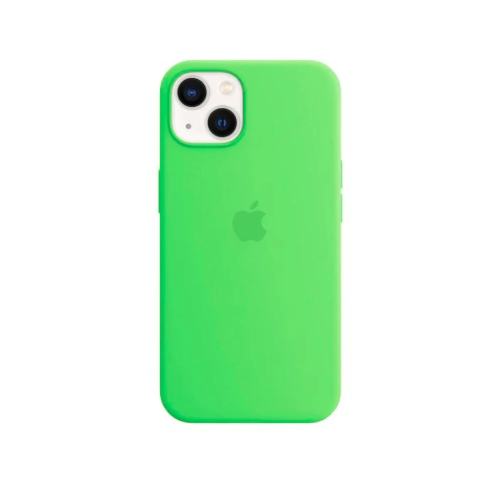 Imagem 4 de 5 do produto Capa Capinha Case Silicone Cover Premium Aveludada Com Logo Compatível Iphone 15 Branco