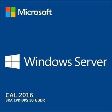 50 CAL Remote Desktop Service 2016 - 1pk 50 User Cal Rds Ts Windows Server 2016