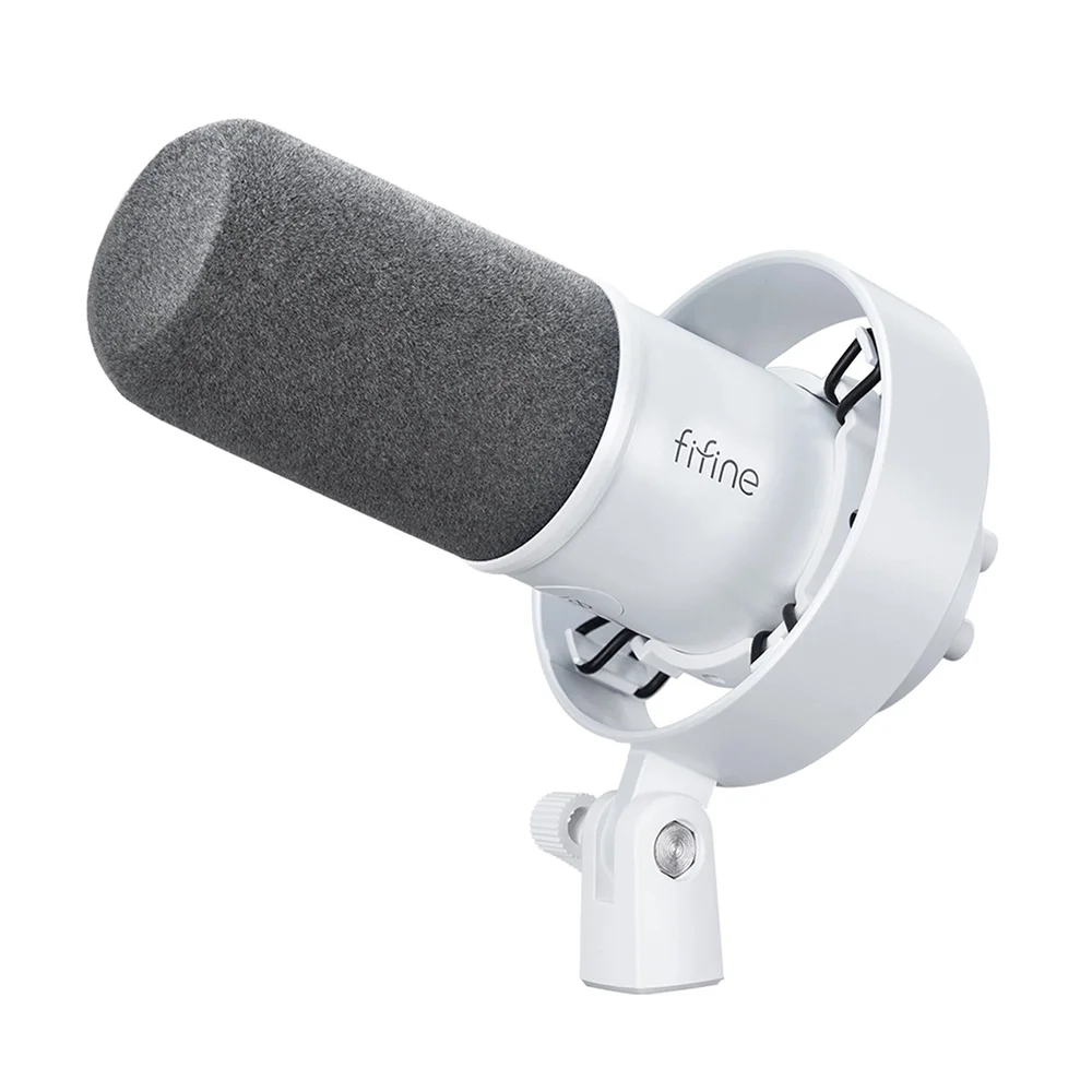 FIFINE K688CT ダイナミックマイク USB/XLR ホワイトアーム付 Amazon.co.jp: FIFINE ダイナミックマイク USB/XLR接続 マイクセット