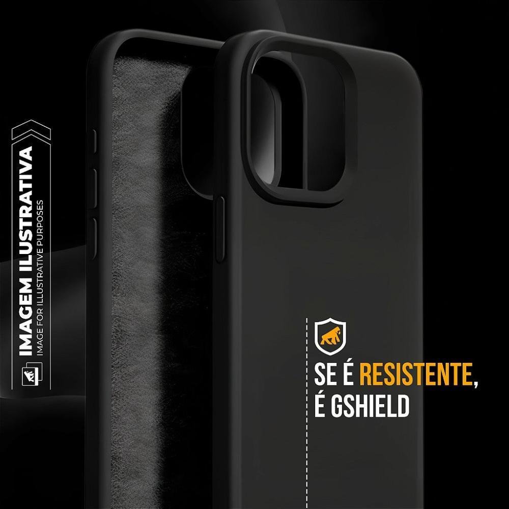 Imagem 2 de 5 do produto Kit Capa Silicon Premium E Película Hydrogel Hd Para Iphone 16 Pro Max - Gshield