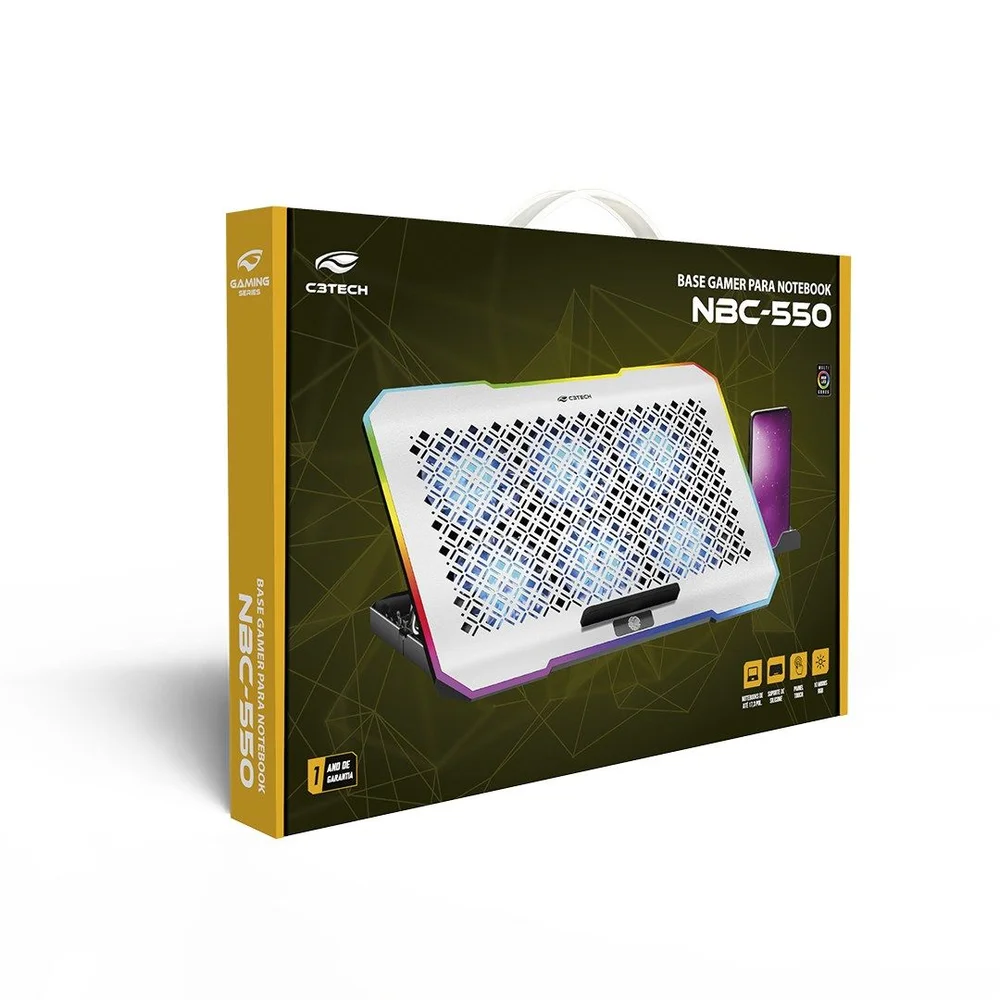 Imagem 2 de 5 do produto Base Para Notebook 17,3" NBC550SI C3Tech