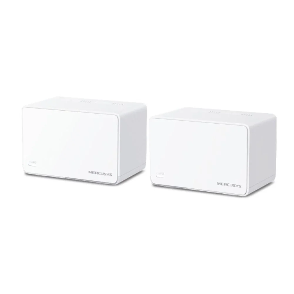Kit 2x Roteador Mercusys Halo H80x Mesh Wifi6 Ax3000 Dual Band - H80x C/2 Kit 2x Roteador Mercusys Halo H80x Mesh Wifi6 Ax3000 Dual Band - H80x C/2