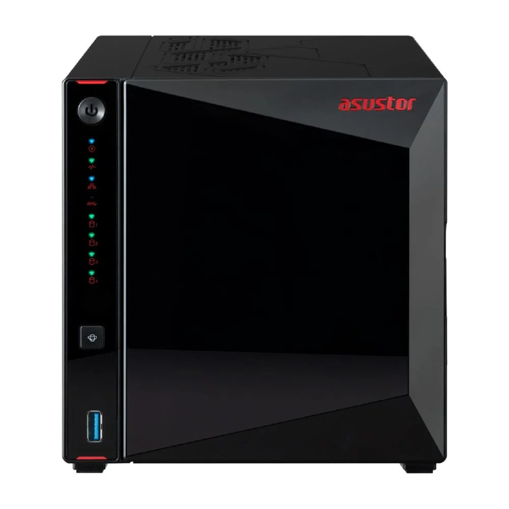 Storage Asustor Flashstor As5404t, 4 Baias, Intel Celeron N5105 Quad-core, 2.0ghz, 4gb Ram Storage Asustor Flashstor As5404t, 4 Baias, Intel Celeron N5105 Quad-core, 2.0ghz, 4gb Ram