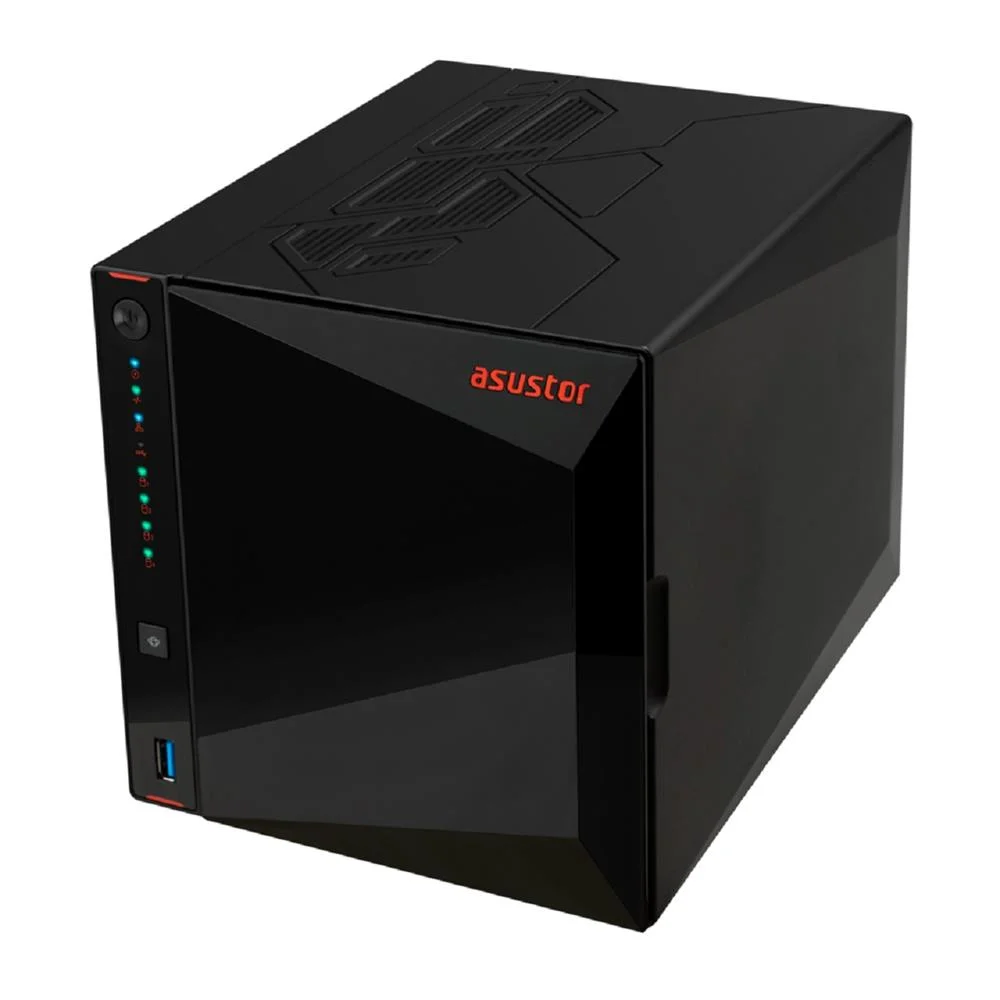 Storage Asustor Flashstor As5404t, 4 Baias, Intel Celeron N5105 Quad-core, 2.0ghz, 4gb Ram Storage Asustor Flashstor As5404t, 4 Baias, Intel Celeron N5105 Quad-core, 2.0ghz, 4gb Ram