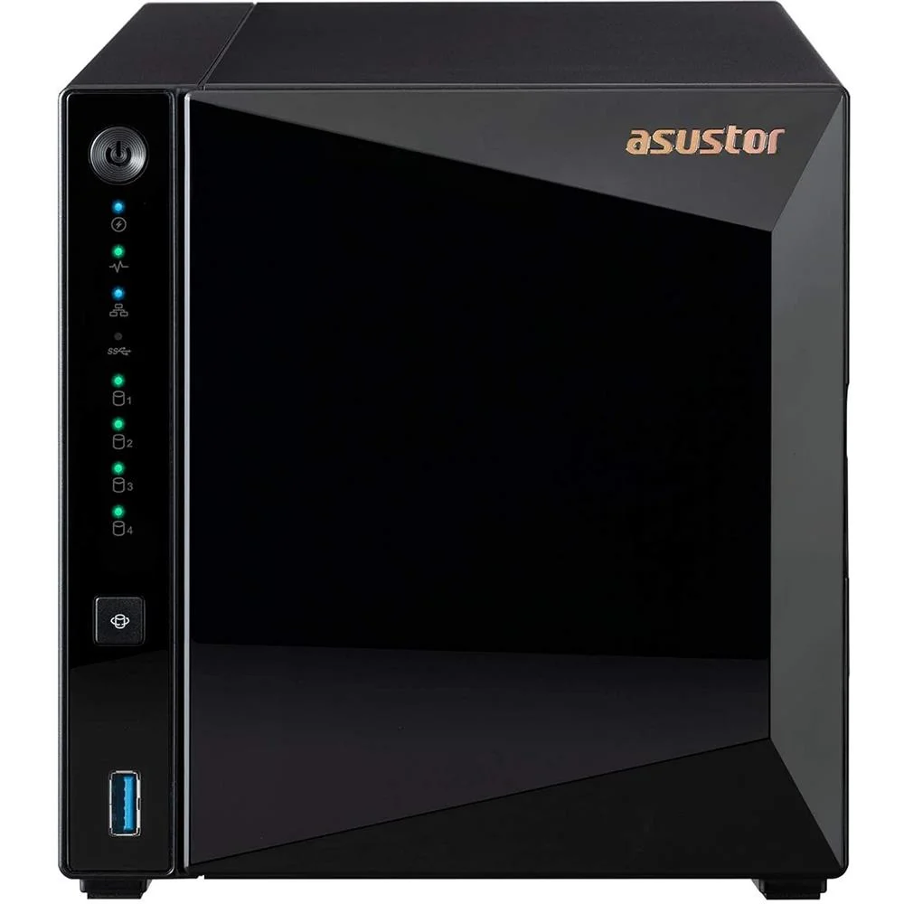 Storage Asustor Drivestor 4 Pro Gen2 As3304t V2 4 Baias 2gb Ddr4 - As3304t V2