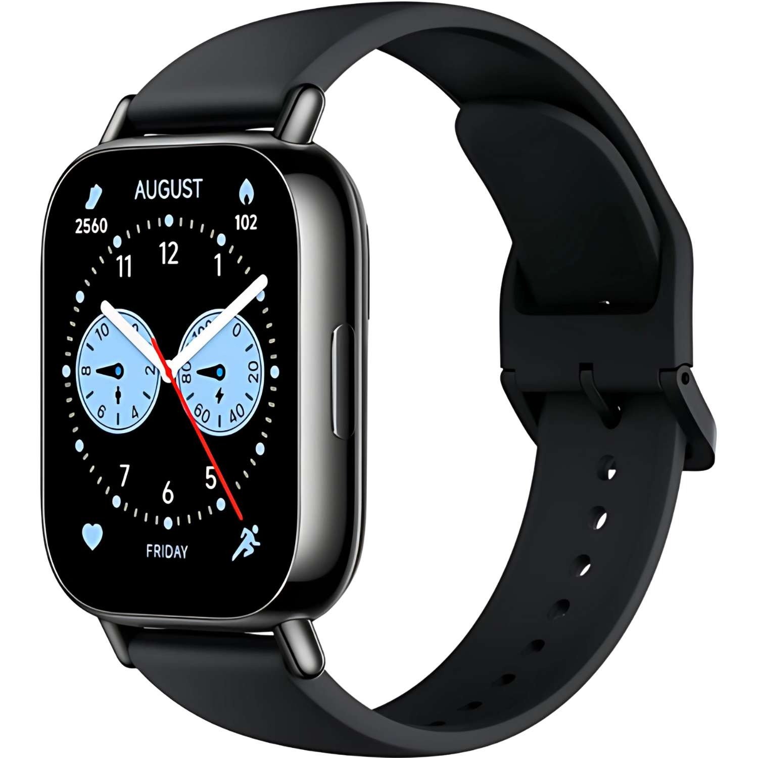Smartwatch Redmi Watch 5 Lite Gps, Tela AmoLED 1,96" 150 Modos Esportivos M2352w1 Preto