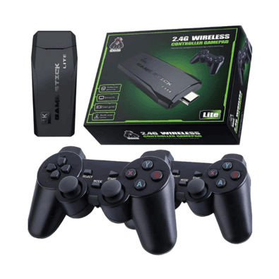 Vídeo Game Retrô 4k 32g Com + 2.000 Jogos, Hd Display, Vídeo Game Stick Para Ps1/gba/fc/md, Clássico Retro Video Game Re