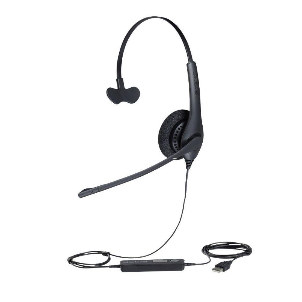 Imagem 2 de 5 do produto Headset Mono Biz 1500 Qd 1513-0157 Jabra - Preto