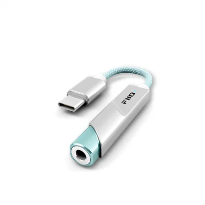 Amplificador / Dac De Fone De Ouvido Fiio Ka11 Usb C Prata