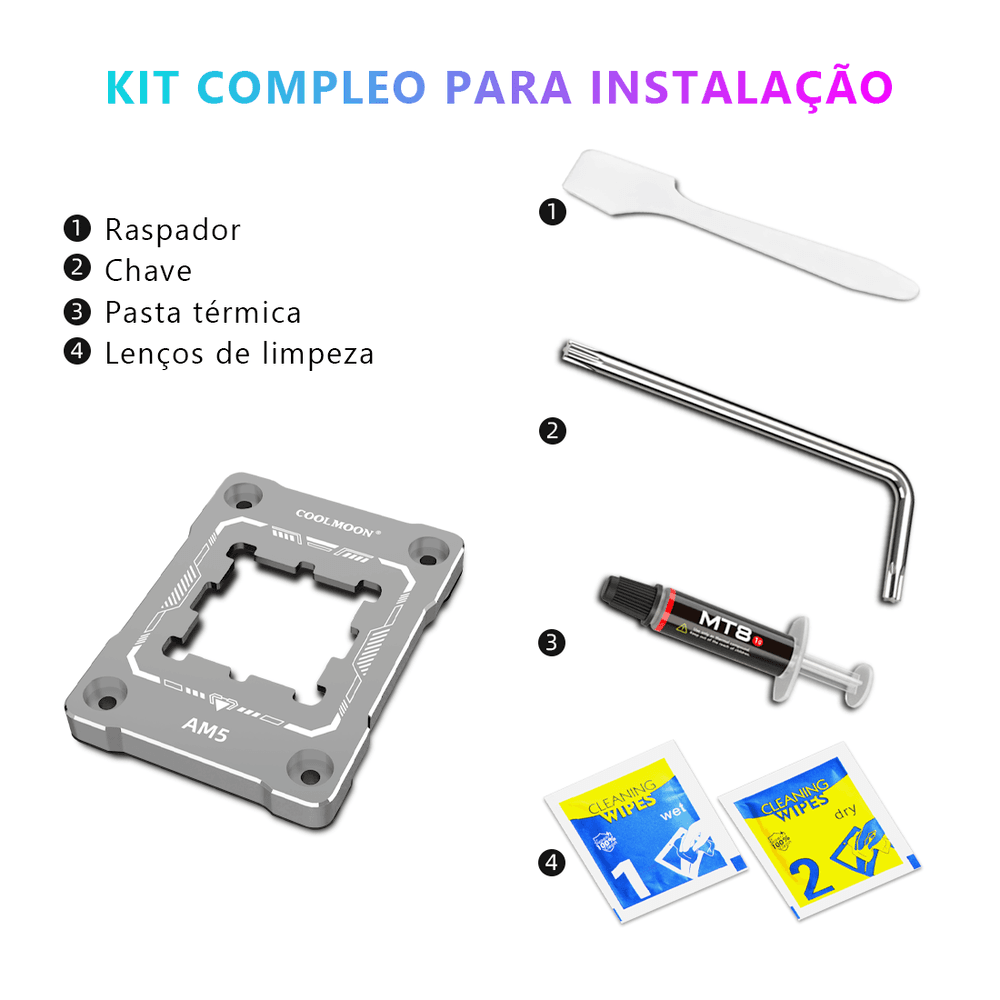 Corretor Cpu Buckle Resfriamento Overclock