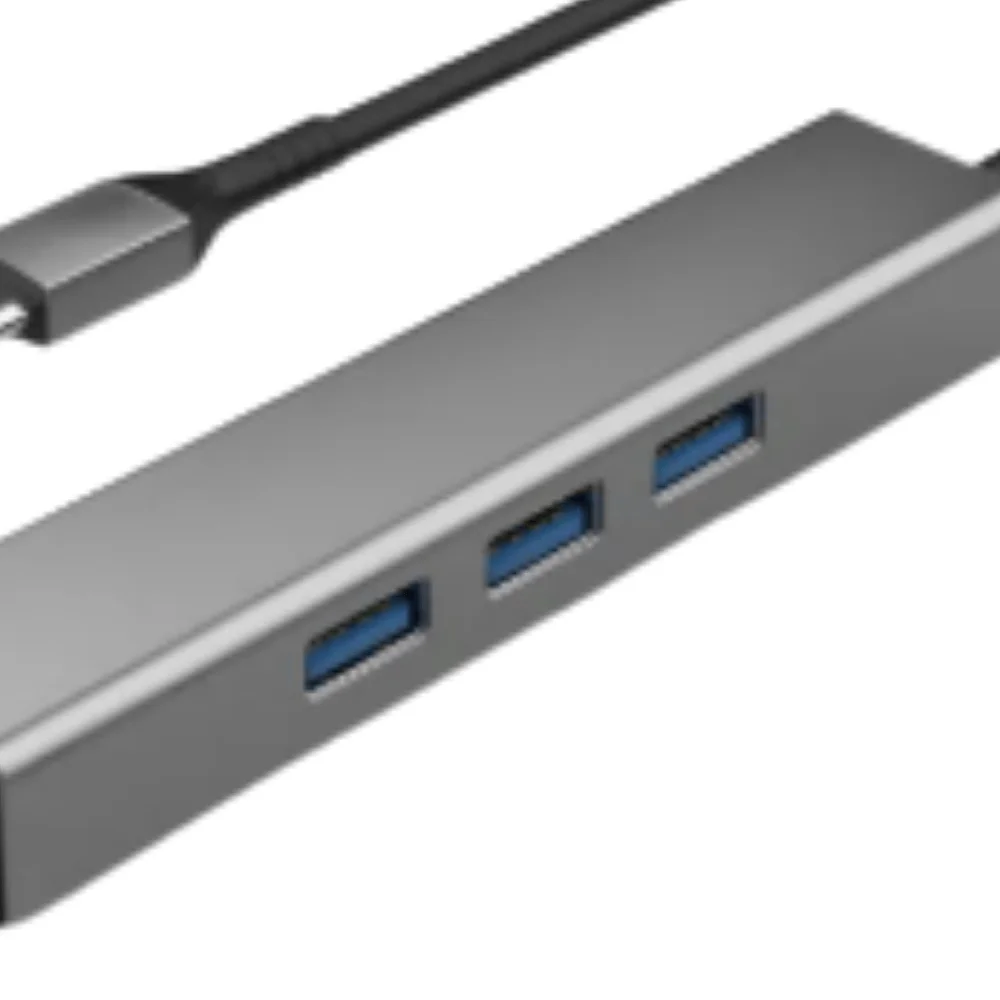Imagem 3 de 4 do produto Kit Usb-c - Comtac Aluminium - 3 Portas Usb 3.2 Gen1 + Lan Gigabit - 5gbps - Cinza - 20139454-r.1