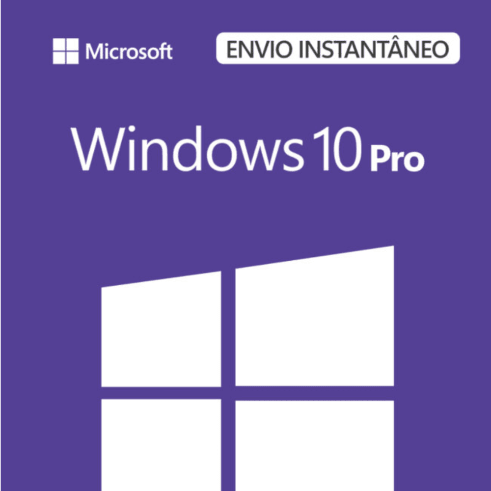 Licença Windows 10 Pro Vitalício Etiqueta Física