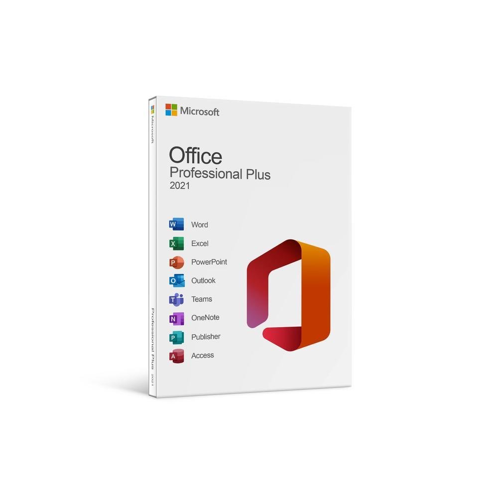 Office Professional Plus 2021, 32/64 Bits, Brazilian - Fpp Box