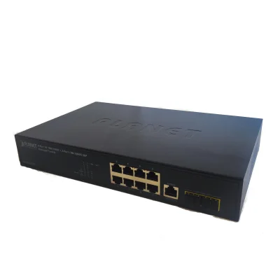 Switch 8 Portas Planet Gs-4210-8t2s