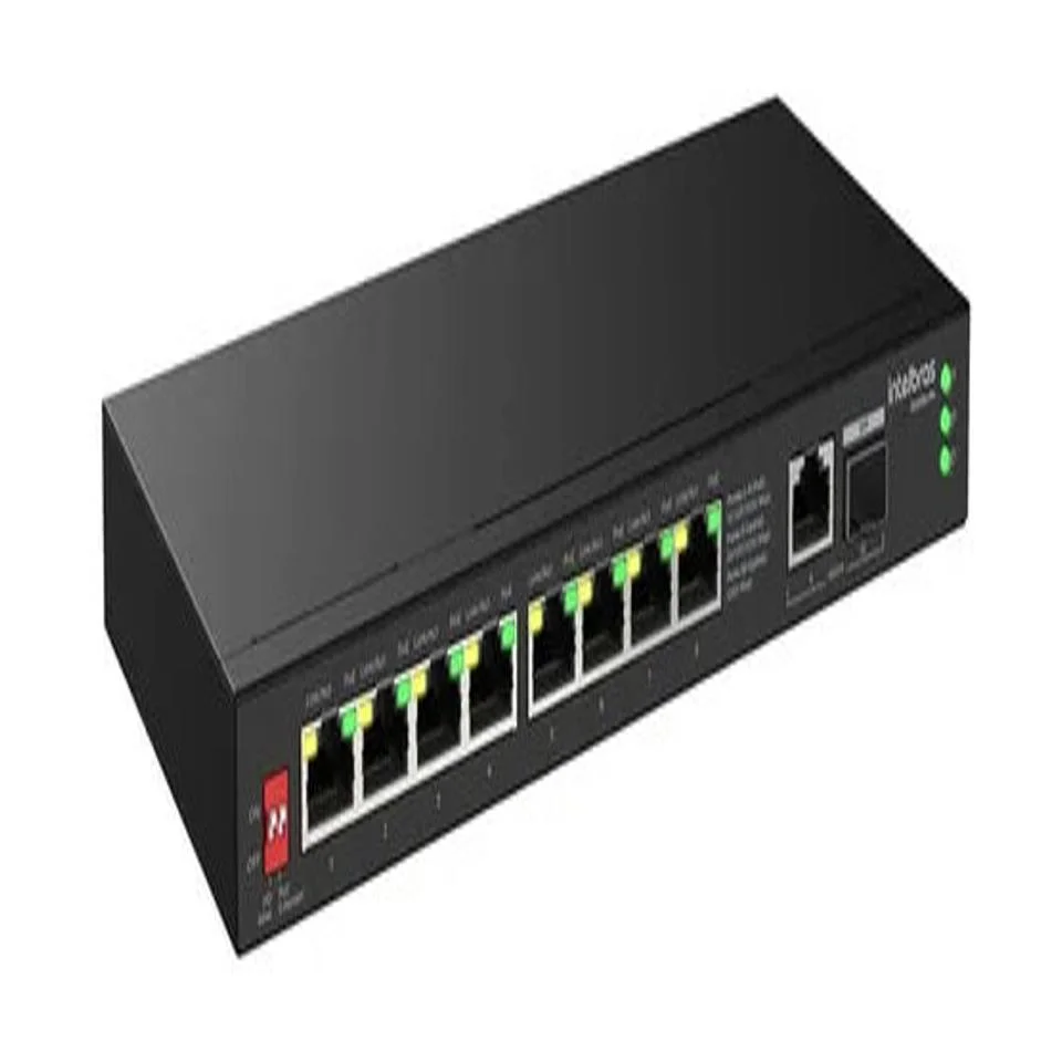Imagem 5 de 5 do produto Switch Intelbras S1110g-pa, 8p Gigabit Ethernet Poe, 2p Uplink Gigabit - 4760120