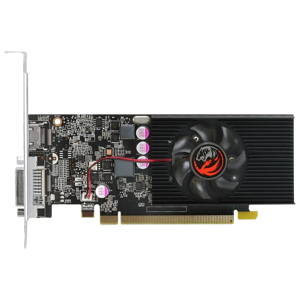 Imagem 3 de 5 do produto Gpu Gt 1030 4gb GDDR4 64bit Single Fan Low Profile - Pagt10304gbg4lp