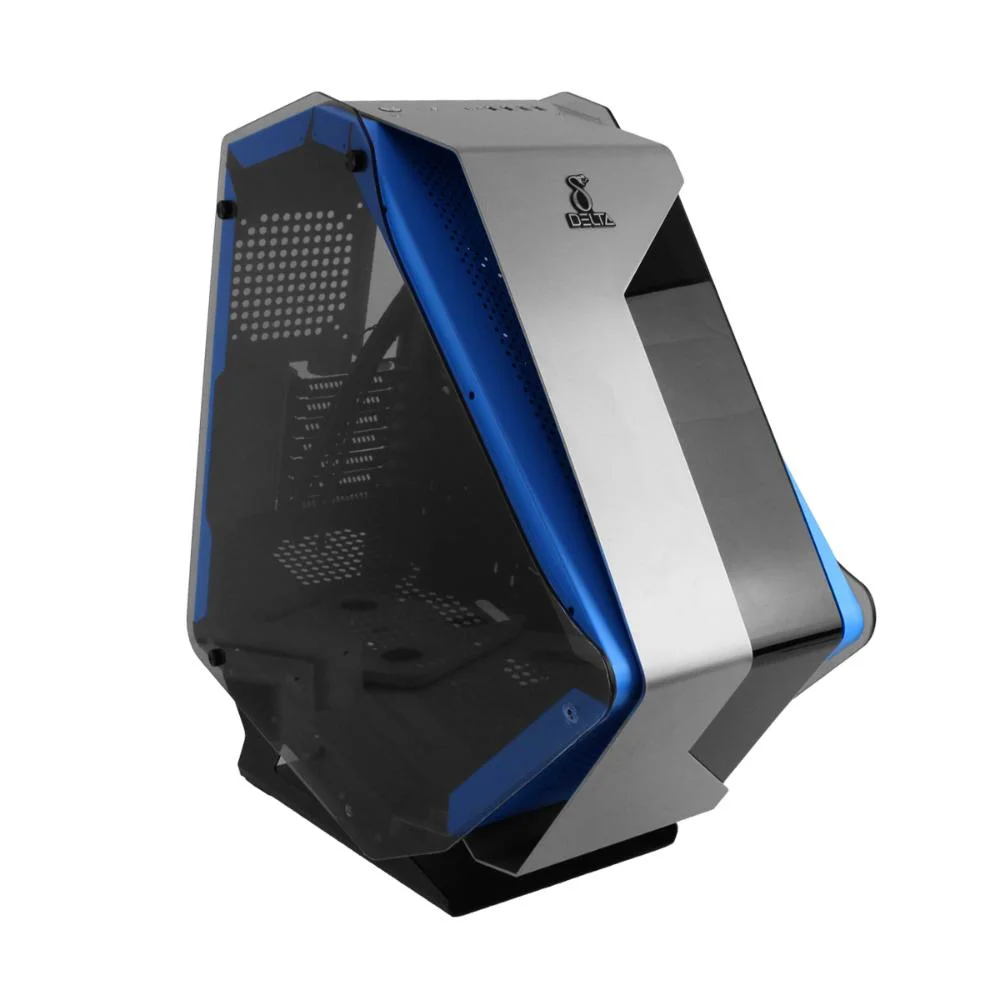 Gabinete Gamer  Delta Atx / M-atx / Mini-itx Vidro Temperado, Suporte Gpu 43cm E Water Cooler 360mm