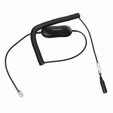 Adaptador Rj9 3,5mm Gn1200 Para Evolve Jack 88011-100 Jabra