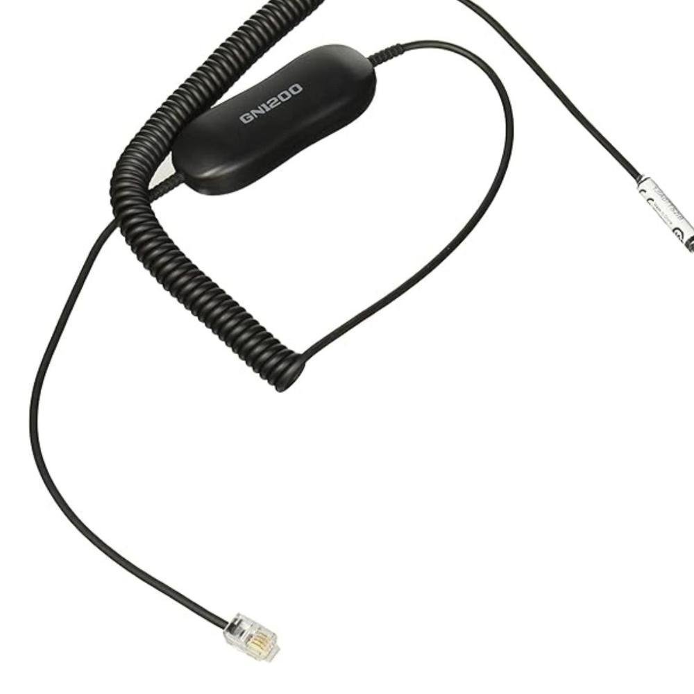 Adaptador Rj9 3,5mm Gn1200 Para Evolve Jack 88011-100 Jabra