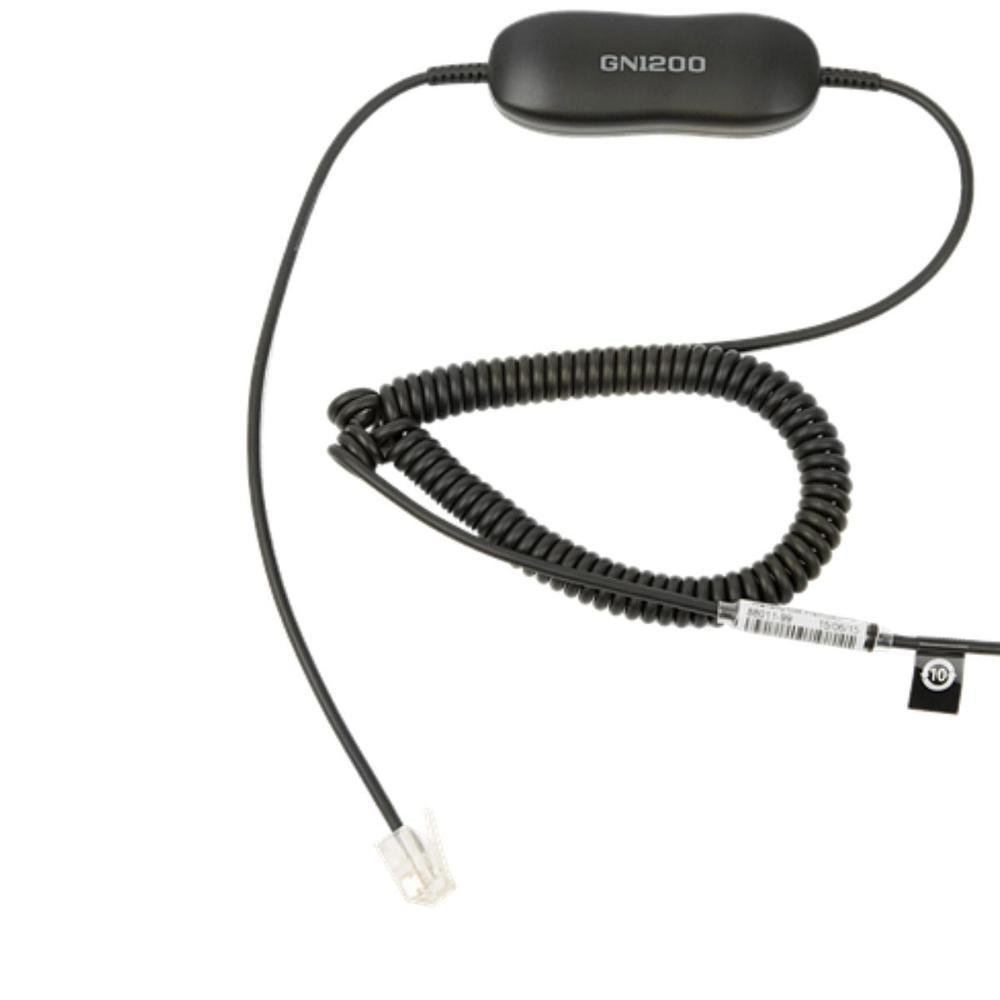 Adaptador Rj9 3,5mm Gn1200 Para Evolve Jack 88011-100 Jabra