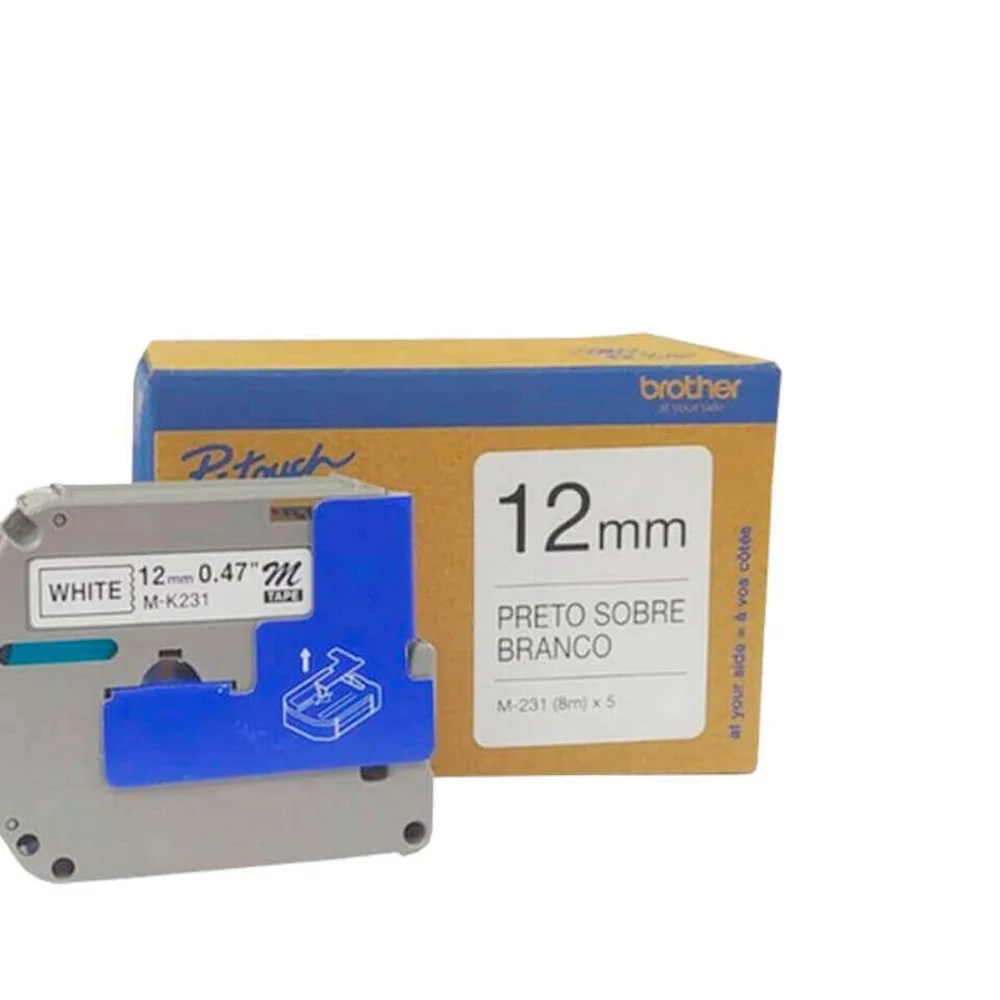 Imagem 2 de 3 do produto Pack De Fitas 5 Brother M231 - M231m5
