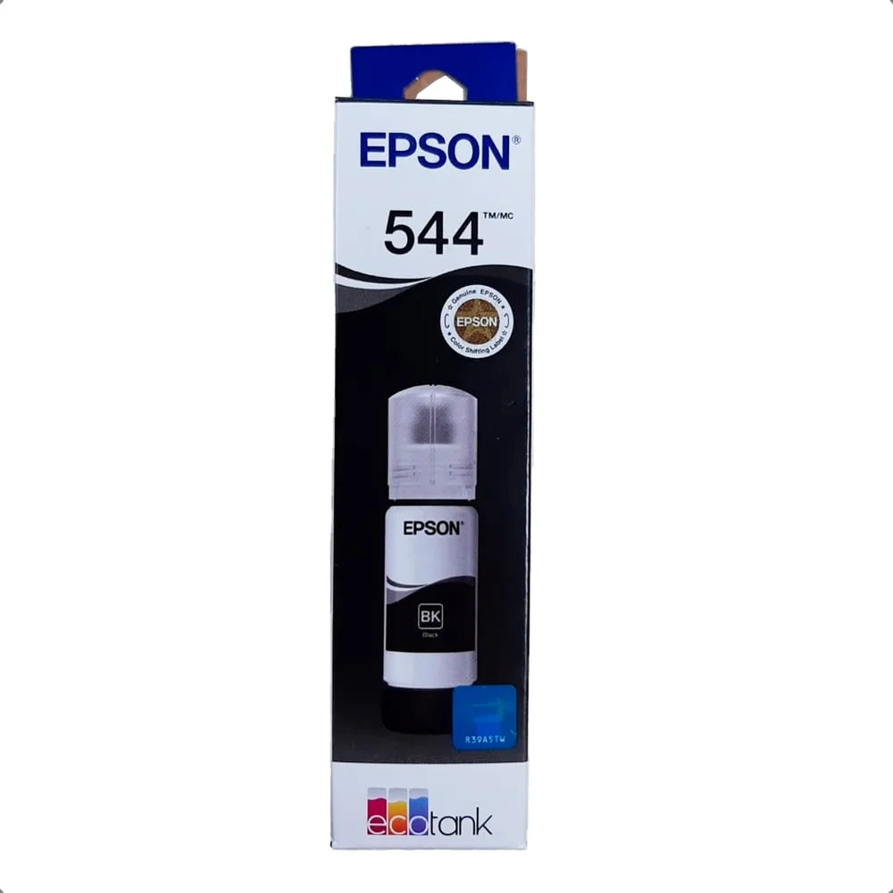Imagem 5 de 5 do produto Refil De Tinta Epson Ecotank Preto 65ml - T544120 Br