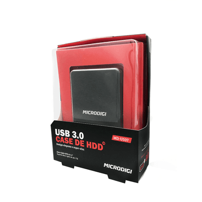CASE EXTERNO 2.5" USB 3.0 SATA III MICRODIGI MD-U507