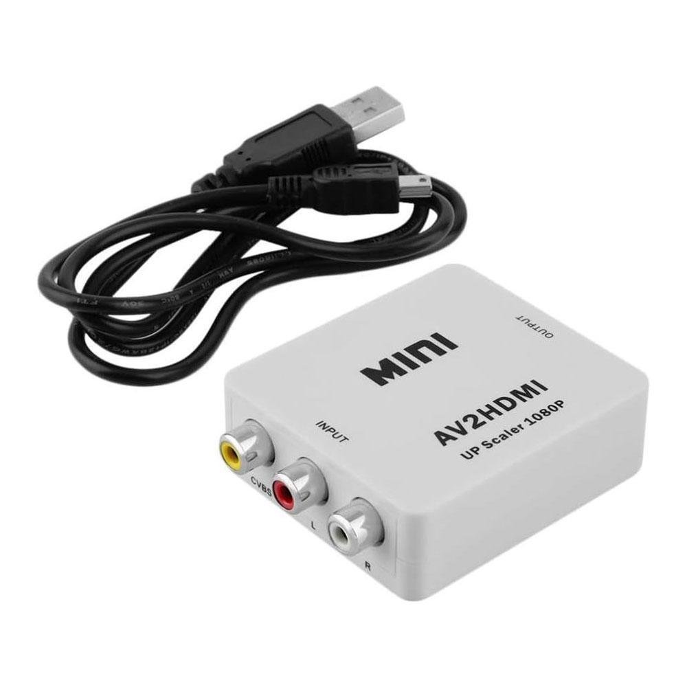 Imagem 3 de 5 do produto Conversor De Av P/ HDMI - Hd Vídeo Converter Full Hd Rca