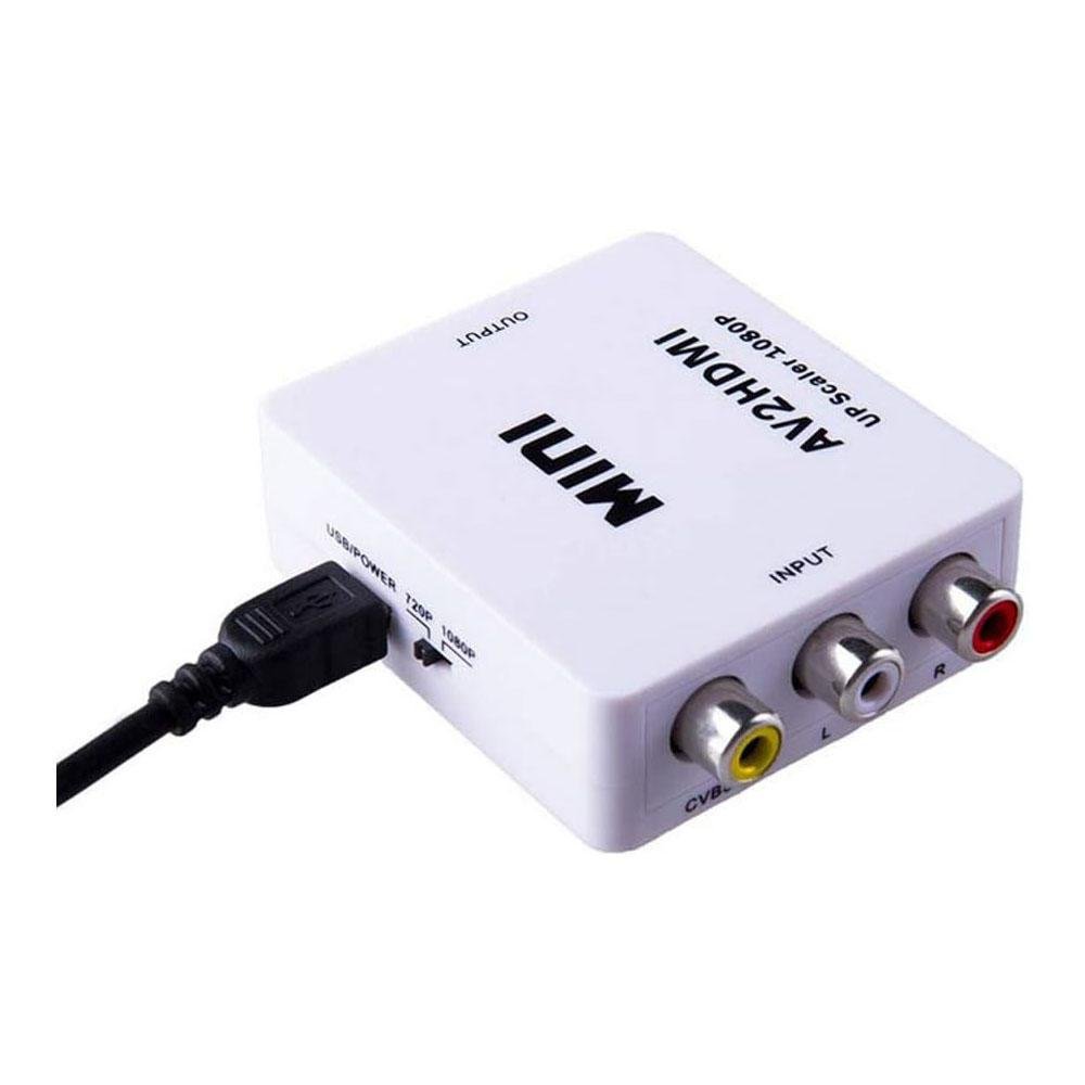 Imagem 5 de 5 do produto Conversor De Av P/ HDMI - Hd Vídeo Converter Full Hd Rca