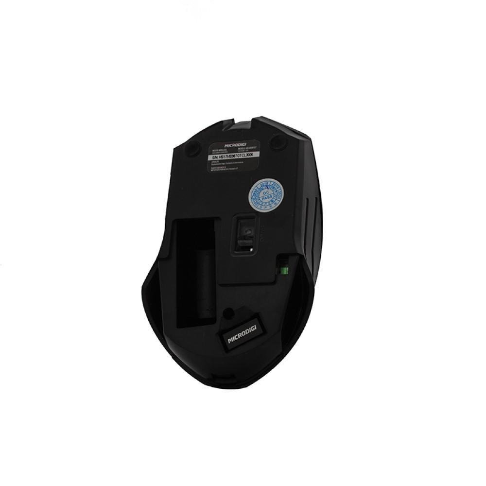 Imagem 4 de 4 do produto MOUSE USB MICRODIGI WIRELESS MD-MS987GT BLACK