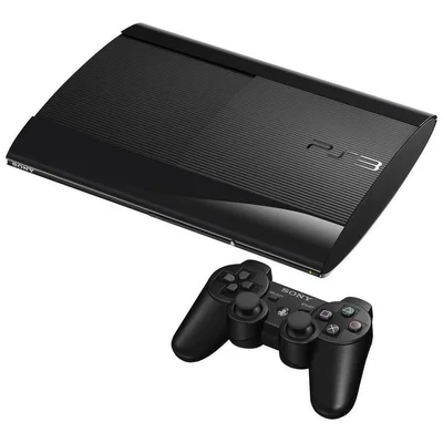 Sony Playstation 3 Super Slim 250gb Cor Charcoal Black